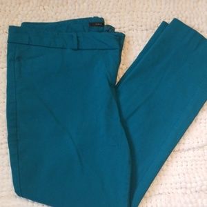 Petite Teal Dress Pants